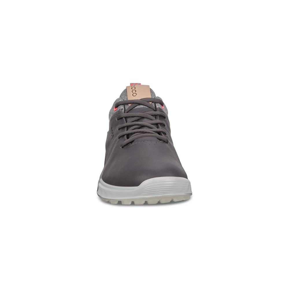 Zapatos De Golf Mujer - ECCO S-Three Spikelesss - Grises Oscuro - FRS529706